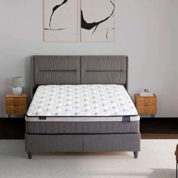 Кровать Dogtas Palmon 160 x 200 см / ЛДСП / Серый photo 2