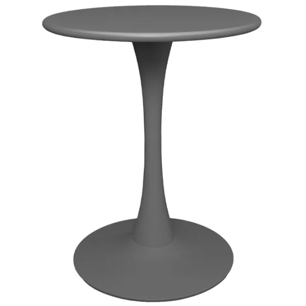 Masă de grădină DecoPrim Noris  Rotund / Gray photo 1