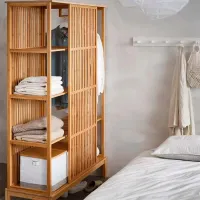 Etajeră Ikea Nordkisa Wood / Bambus photo 4