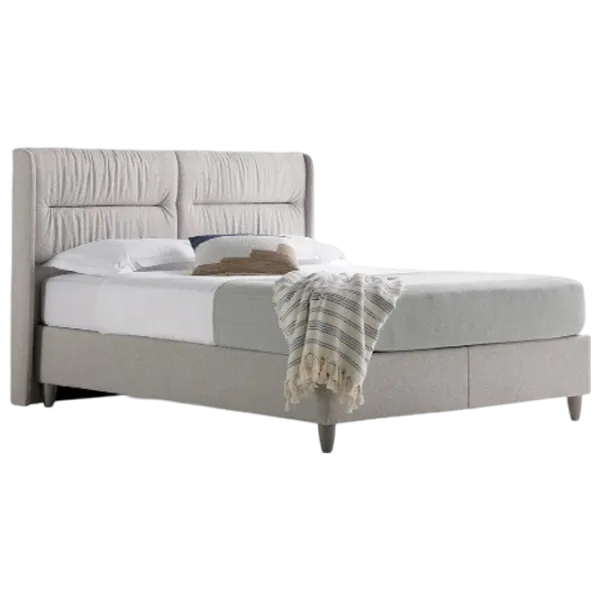 Кровать Dogtas Palmon 160 x 200 см / ЛДСП / Серый photo 1