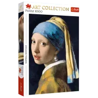 Puzzle Art Puzzle Girl with a Pearl Earring 15+/ Numărul de piese: 1000