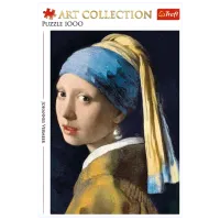 Puzzle Art Puzzle Girl with a Pearl Earring 15+/ Numărul de piese: 1000 photo 2
