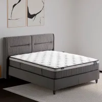 Кровать Dogtas Palmon 140 x 200 см / ЛДСП / Серый photo 4