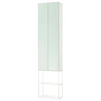 Etajeră Ikea Enhet Белый-Светло-серо-зеленый / MDF