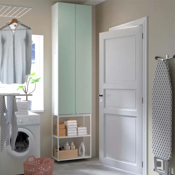 Etajeră Ikea Enhet Белый-Светло-серо-зеленый / MDF photo 3 Etajeră Ikea Enhet Белый-Светло-серо-зеленый / MDF photo 3