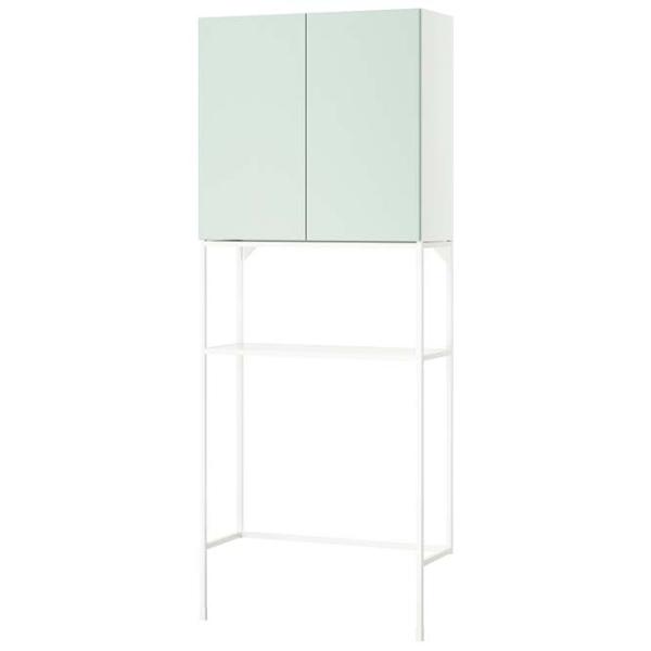 Etajeră Ikea Enhet Белый-Светло-серо-зеленый / MDF photo 1