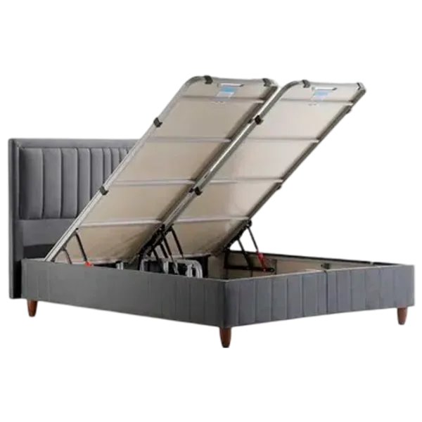 Кровать Dogtas Eliss 160 x 200 см / ЛДСП / Серый photo 2