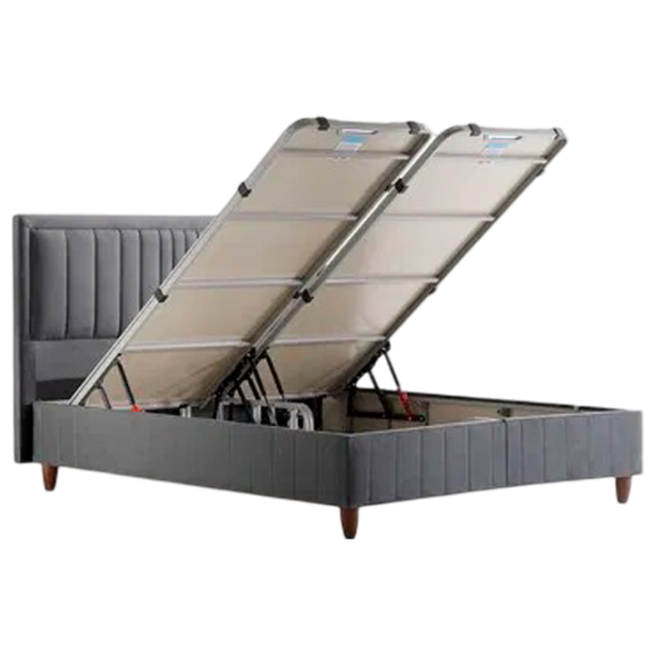 Кровать Dogtas Eliss 160 x 200 см / ЛДСП / Серый photo 2