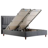 Кровать Dogtas Eliss 160 x 200 см / ЛДСП / Серый photo 2