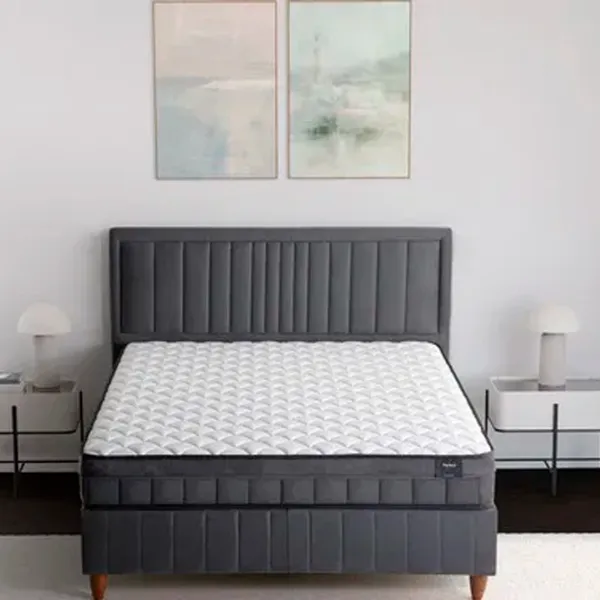 Кровать Dogtas Eliss 160 x 200 см / ЛДСП / Серый photo 5