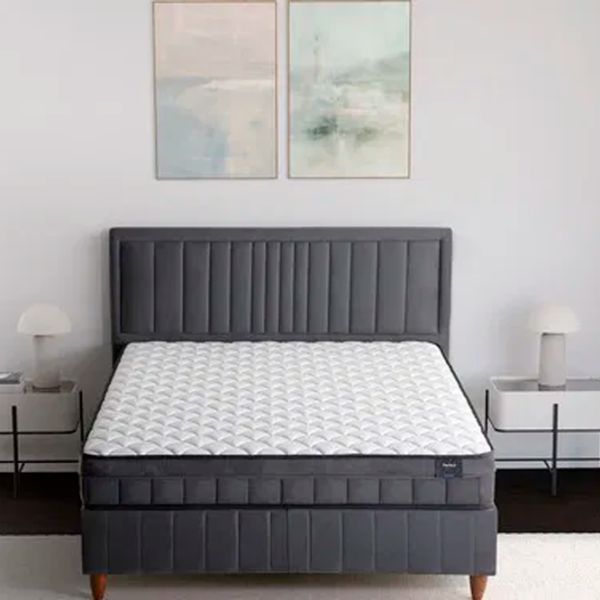 Кровать Dogtas Eliss 160 x 200 см / ЛДСП / Серый photo 5