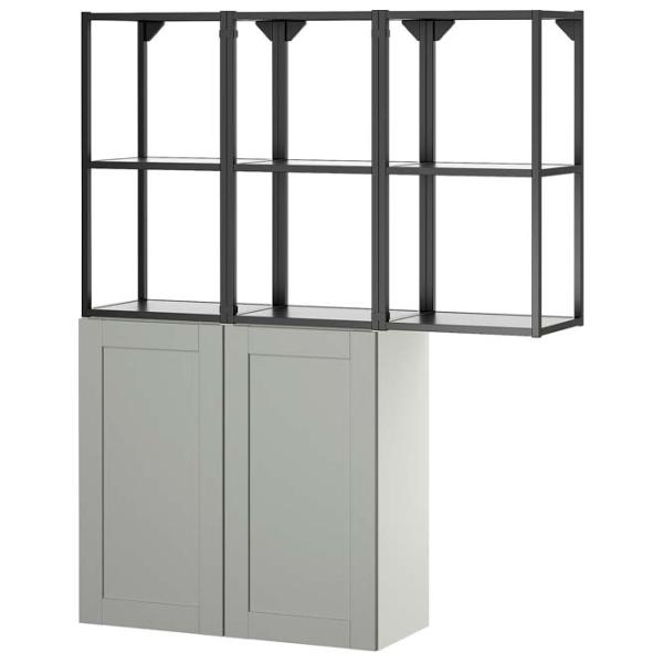 Etajeră Ikea Enhet Anthracite-Gray / MDF photo 1 Etajeră Ikea Enhet Anthracite-Gray / MDF photo 1