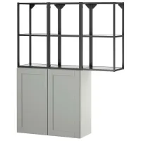 Etajeră Ikea Enhet Anthracite-Gray / MDF
