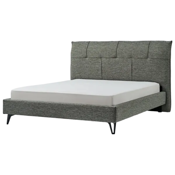 Кровать Dogtas Solid 180 x 200 см / ЛДСП / Серый photo 1