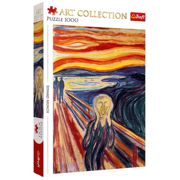 Puzzle Trefl Edward Munch - The Scream 12+/ Количество деталей: 1000 photo 1