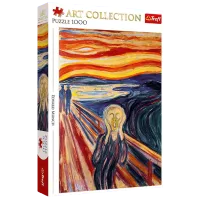 Puzzle Trefl Edward Munch - The Scream 12+/ Numărul de piese: 1000
