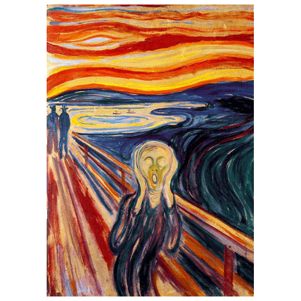 Puzzle Trefl Edward Munch - The Scream 12+/ Количество деталей: 1000 photo 2