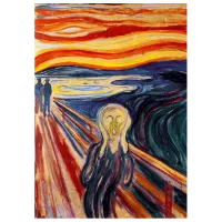 Puzzle Trefl Edward Munch - The Scream 12+/ Numărul de piese: 1000 photo 2
