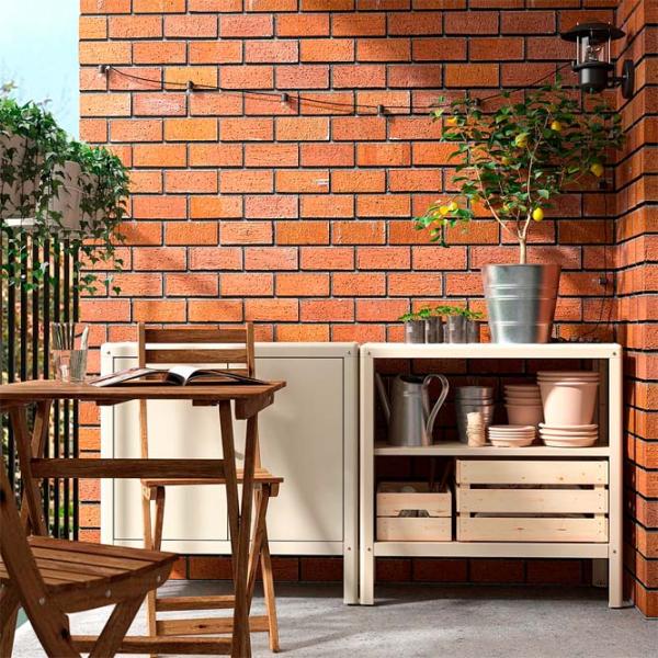 Etajeră Ikea Kolbjorn Beige / Oțel zincat photo 3 Etajeră Ikea Kolbjorn Beige / Oțel zincat photo 3