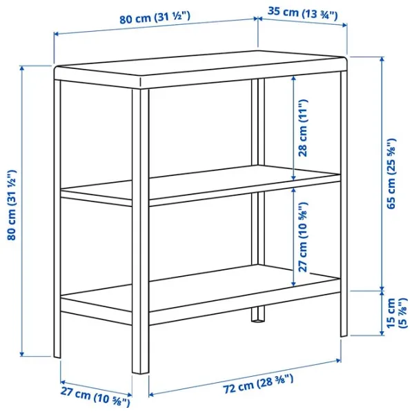 Etajeră Ikea Kolbjorn Beige / Oțel zincat photo 5 Etajeră Ikea Kolbjorn Beige / Oțel zincat photo 5