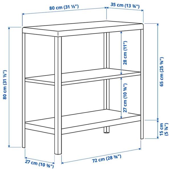 Etajeră Ikea Kolbjorn Beige / Oțel zincat photo 5 Etajeră Ikea Kolbjorn Beige / Oțel zincat photo 5