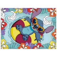 Puzzle Trefl Lilo&Stitch on vacation 3+/ Numărul de piese: 30 photo 2