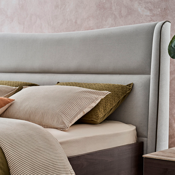 Кровать Dogtas Piero 180 x 200 см / ЛДСП / Светло-серый photo 3