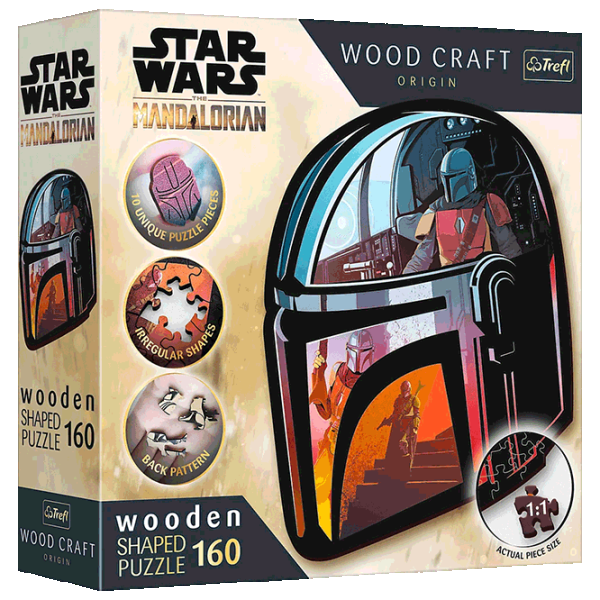 Puzzle Trefl The Mandalorian 9+/ Количество деталей: 160 photo 1 Puzzle Trefl The Mandalorian 9+/ Количество деталей: 160 photo 1