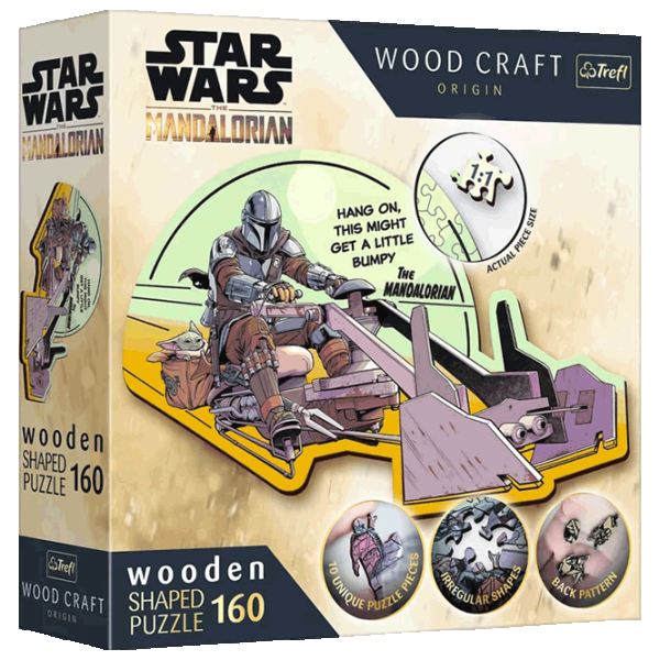 Puzzle Trefl The Mandalorian - Reunite 9+/ Numărul de piese: 160 photo 1 Puzzle Trefl The Mandalorian - Reunite 9+/ Numărul de piese: 160 photo 1
