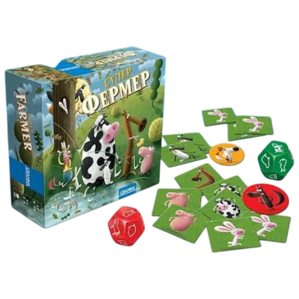 Joc de masă Granna Super Farmer Mini 6+/ Strategie photo 1