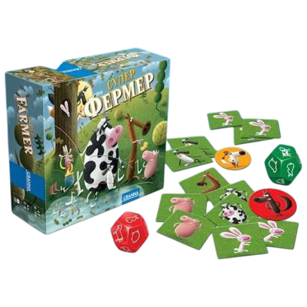 Joc de masă Granna Super Farmer Mini 6+/ Strategie photo 1