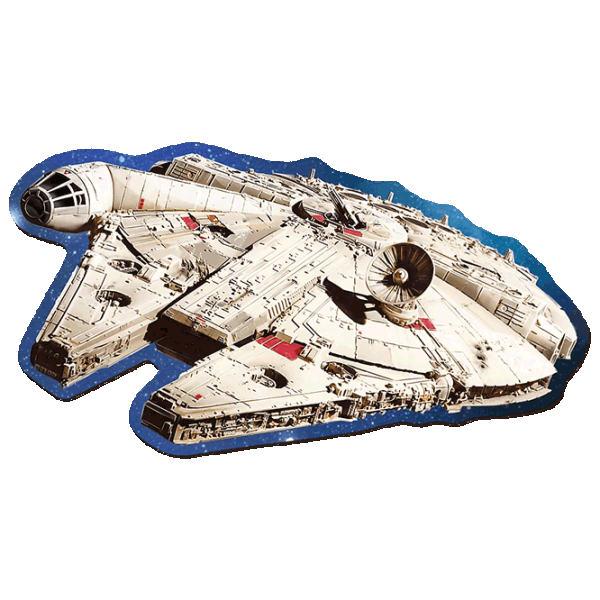 Puzzle Trefl Millennium Falcon 9+/ Количество деталей: 160 photo 2 Puzzle Trefl Millennium Falcon 9+/ Количество деталей: 160 photo 2