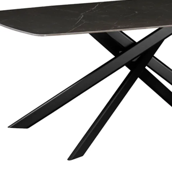 Кухонный стол зафиксированный DecoPrim Lunaria ДСП/ Черный photo 2 Кухонный стол зафиксированный DecoPrim Lunaria ДСП/ Черный photo 2