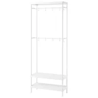 Etajeră Ikea Mackapar White / Oțel