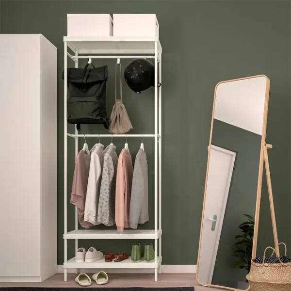 Etajeră Ikea Mackapar White / Oțel photo 3 Etajeră Ikea Mackapar White / Oțel photo 3