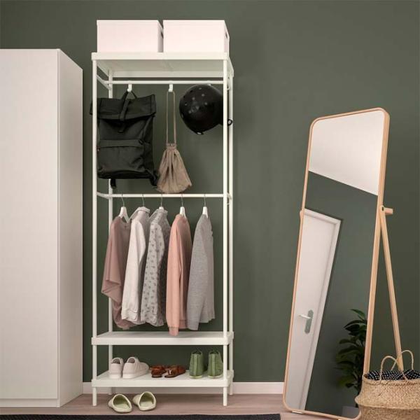 Etajeră Ikea Mackapar White / Oțel photo 3 Etajeră Ikea Mackapar White / Oțel photo 3