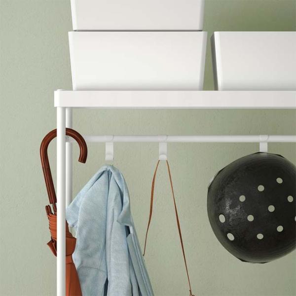 Etajeră Ikea Mackapar White / Oțel photo 5 Etajeră Ikea Mackapar White / Oțel photo 5