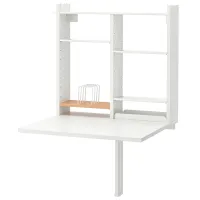 Masă de bucătărie fixă Ikea Norberg PAL/ White