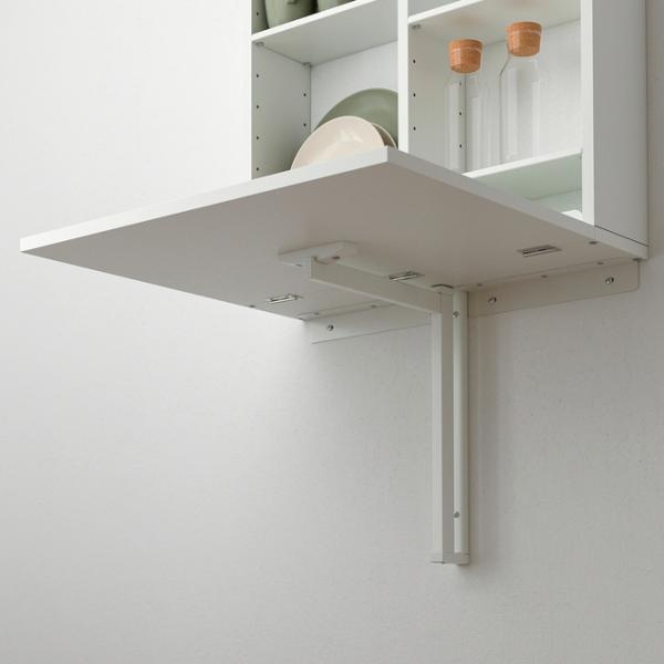 Masă de bucătărie fixă Ikea Norberg PAL/ White photo 2