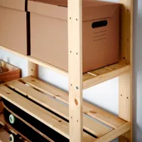 Etajeră Ikea Hejne White / Masiv photo 3
