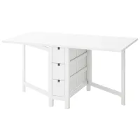 Masă de bucătărie extensibilă Ikea Norden PAL/ White
