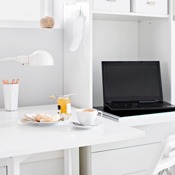 Masă de bucătărie extensibilă Ikea Norden PAL/ White photo 5