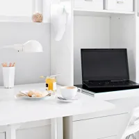 Кухонный стол раскладной Ikea Norden ДСП/ Белый photo 5