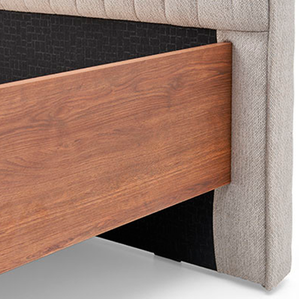 Кровать Dogtas Nova 160 x 200 см / ЛДСП / Серый photo 5