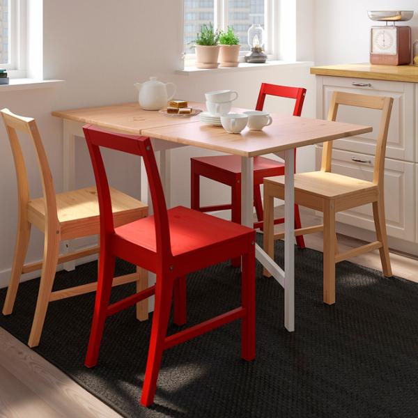 Masă de bucătărie extensibilă Ikea Pinntorp PAL/ Brown photo 3