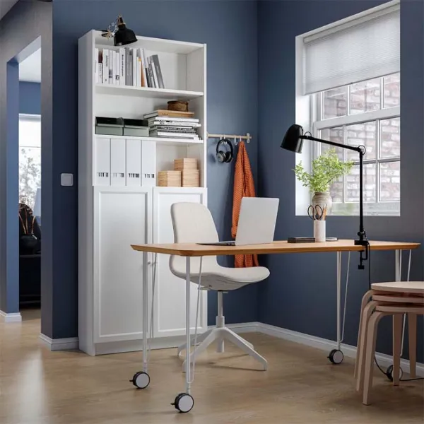 Etajeră Ikea Billy/Oxberg White / MDF photo 3