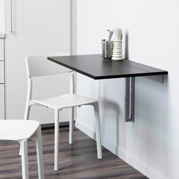 Masă de bucătărie pliabilă Ikea Bjursta PAL/ Black photo 2