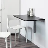 Masă de bucătărie pliabilă Ikea Bjursta PAL/ Black photo 2
