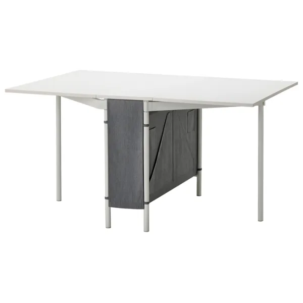 Masă de bucătărie extensibilă Ikea Kallhall PAL/ White photo 1