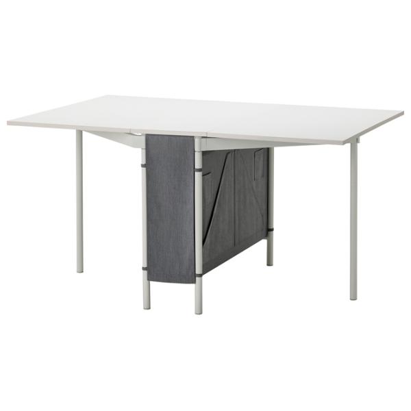 Masă de bucătărie extensibilă Ikea Kallhall PAL/ White photo 1
